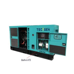 60kVA Diesel Generator Silent Enclosed Generator Set With 100A Built In ATS