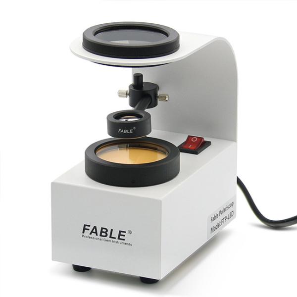 Quality Gemstone Identification Tools Table Polariscope with Mountable Conoscope FTP-LED for sale