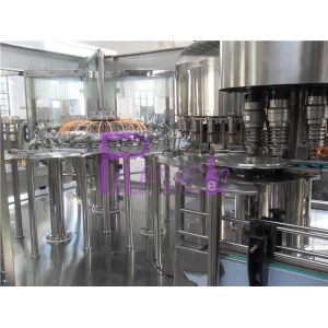 PLC Monoblock Drinking Water Filling Plant Beverage Washing Filling Capping