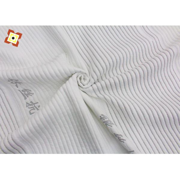 Breathable Mattress Pillow Fabric Bamboo Fiber Graphene Air Layer Knitted Jacquard Memory