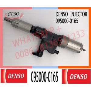 Common Rail Fuel Injector 095000-0165 For ISUZU 6HK1 8943928624 8-9439286