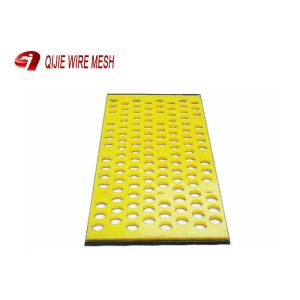 Modular Tensioned Polyurethane Screen Panels Steel Frame Hooked Transverse And