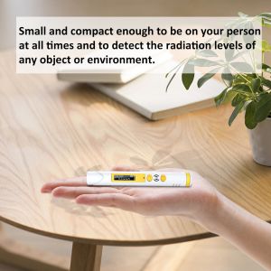 Portable Nuclear Geiger Counter X Ray Radiation Detection Devices 48mm