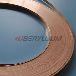 Strip Form Beryllium Copper 0.25mm X 15mm 260 - 310HV RWMA Class 4