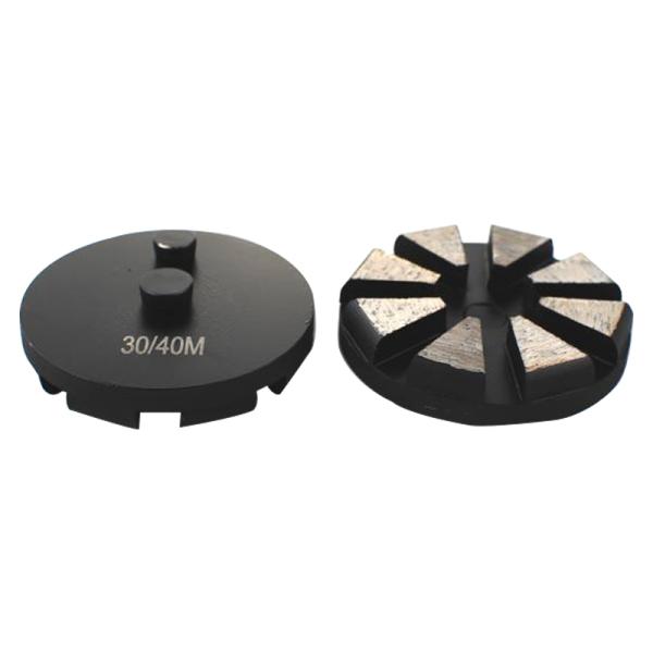 16# 10 Segments Metal Bond Tooling Diamond Grinding Disc For Concrete Grinding