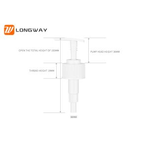 Serum Packaging Plastic Lotion Pump Wide Size Range Color Customization