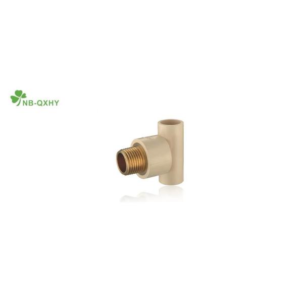CPVC Fittings Male Tee with Brass Thread Customization Customized Request Customization