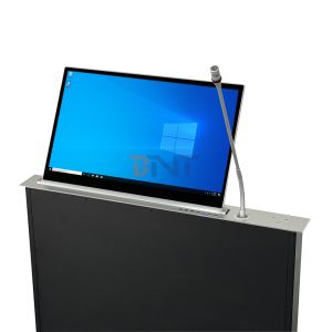 Wholesale Automatic Motorized Pop-up Screen Lift Mechanism Concealed Computer Monitor Lift Audio System for Board Table for Conferences from china suppliers