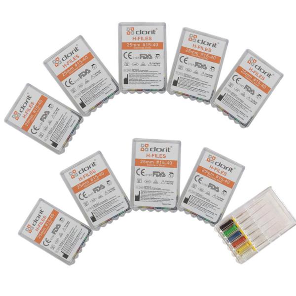 Quality 31mm H SS Stainless Steel Files Endodontics Hand Files for sale