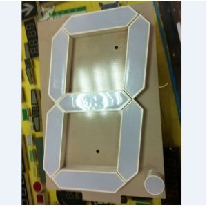 Small Single Digit 7 Segment LED Display , Numeric Led Display 500 mm