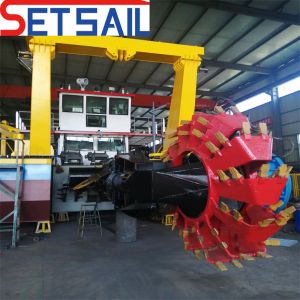 Wholesale Inland Dredging Equipment Bucket Wheel Suction Dredger with 800m-5000m Discharge Distance from china suppliers