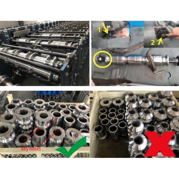 IBR Metal Roofing Sheet Rolling Machine 7.5kw PPGI To EGYPT