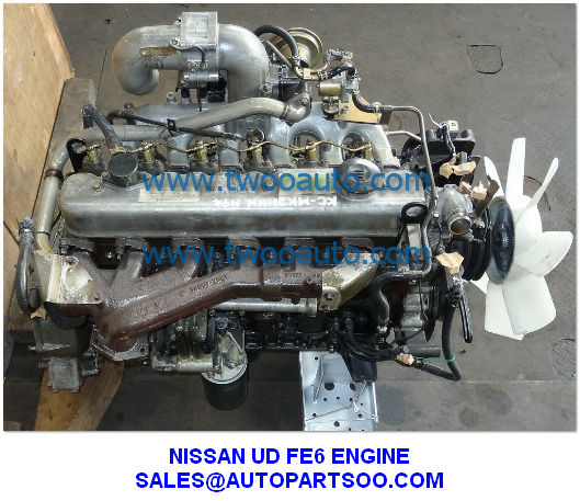 NISSAN UD ENGINE FE6 ENGINE, USED NISSAN FE6 ENGINE