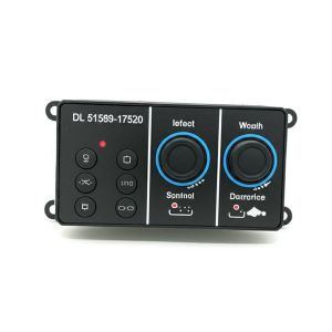 EexcavaStart DL 51589-17520 Air Conditioning Control Panel for SK200-6