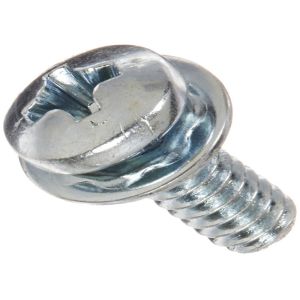 M5 B7 Carbon Steel Grade 4.8 Cross Recessed Pan Head Screw Assembled With Washer