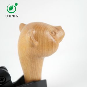 Walnut Solid Stick Umbrella Handle Rust Resistant For Outdoor