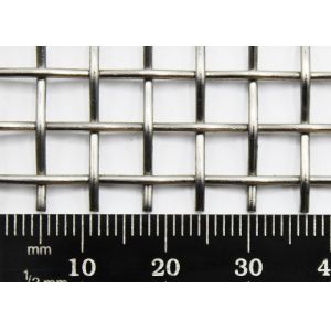 Machinability Heavy Duty Stainless Steel Screen Metal Sieve Mesh Heat Resistance