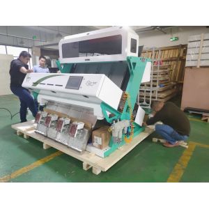 Nuts Almond Raisin Color Sorter Mini Color Sorting Machine With CCD Sensor