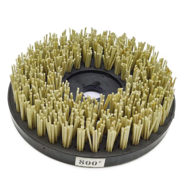 100MM Nylon Brush With Abrasive Diamond Grains for Auto-Grinding and Polishing Machine