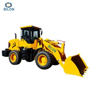 CHINA Earth-Moving Machinery 4 Wheel 1.1cbm Bucket Capacity Loader Small Mini