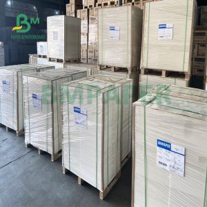 390gsm Two Sides Bleach White Moisture Absorbing Papel 100% Wood Pulp