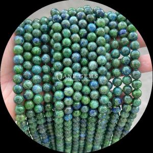 Wholesale Round Shape Gems Bead Perfect for Bracelets Various Stone Types Dragon Blood Indian Agate Loose Round Gemstone Beads Strands from china suppliers
