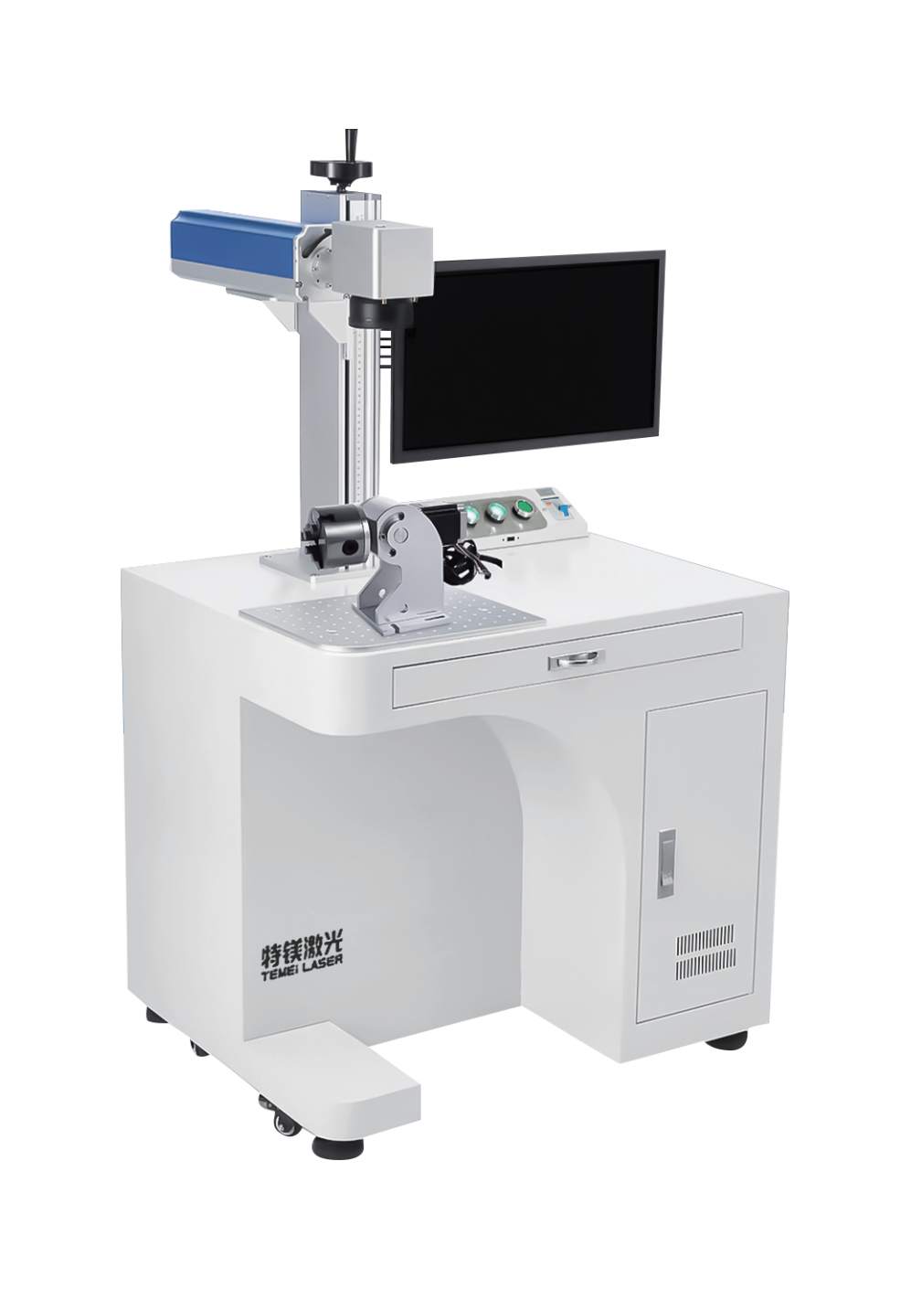 High Precision Fiber Laser Marking Machine For Metal 50w Fiber Laser Marker 200