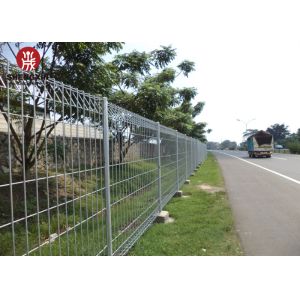 Hot Dip Galvanized 6Ftx8Ft BRC Wire Mesh Roll Top Fencing