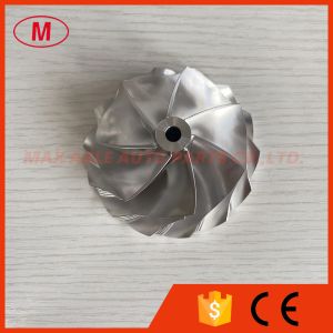 Wholesale GT30 reverse 7+7 blades 61.75/76.60mm LEP style Turbo milling/aluminum 2618/billet compressor wheel from china suppliers