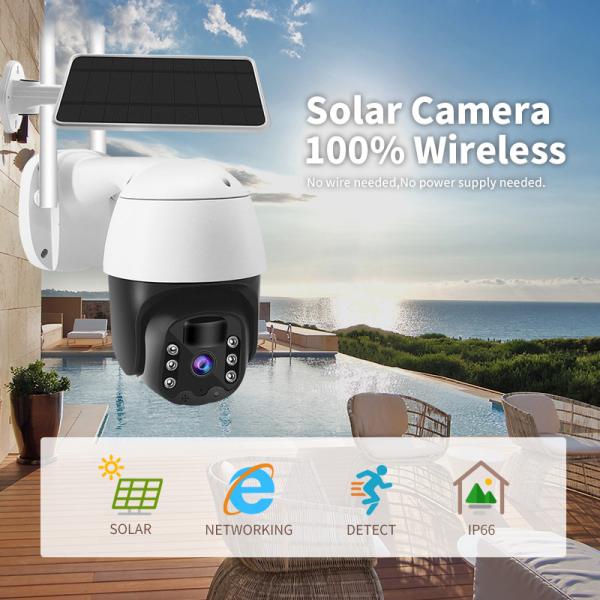 Glomarket Tuya Smart Waterproof Solar ip Camera Wifi/4G APP Remote Motion