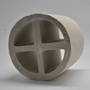Wholesale Ceramic Cross Partition Ring Tower Filter Media Ceramic 50mm 80mm 100mm from china suppliers