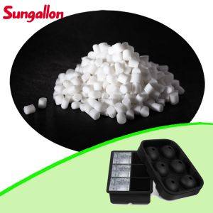 Thermoplastic Elastomer Rubber Material Granules For Soft Food Grade Shaped Cube