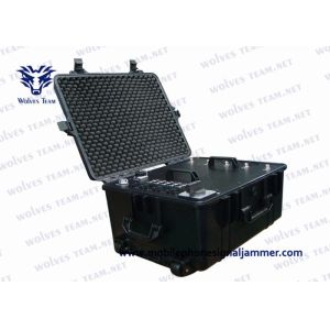 Military High Power Cell Phone Signal Jammer Waterproof Convoy 20 - 6000Mhz