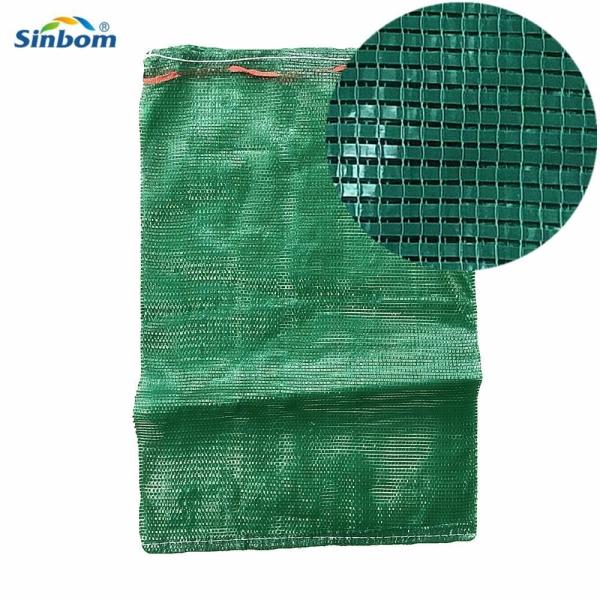 PE PP Fruit Circular Knitting Onion Potato Bag Leno Mesh Bag Eco Friendly and