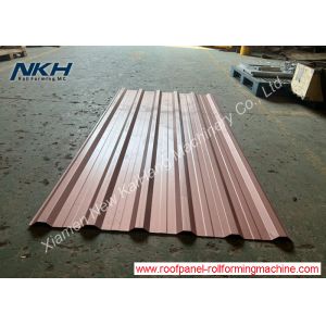Customized Roof Panel Roll Forming Machine with Advanced Rollers