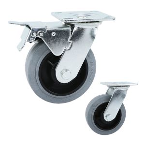 8inch 704lbs Loading Heavy Duty Conductive Casters For Trolleys