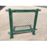 PVC Chain Link Fence for Tennis Soccer Field Court Yard and Garden for sale