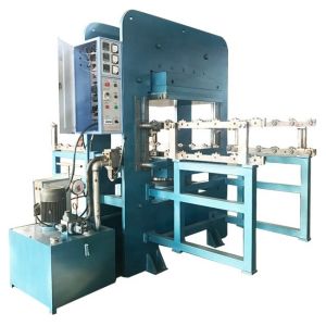 2020 Rubber Flooring Making Machine Vulcanizing Machine with 500mm Piston Stroke