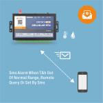Multi Channel Temperature Monitoring System Ethernet With Cloud Data Logging