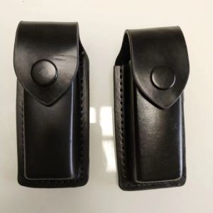 64/77/92 Type Magazine Holder Cowhide Bullet Holder Cowhide Magazine Double Row