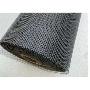 Gray Fiberglass Wire Mesh Window Screen , Anti Mosquito Window Screen
