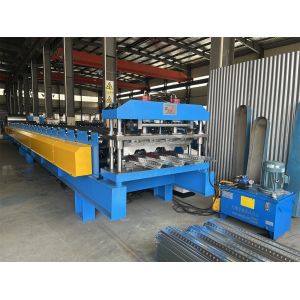 High Strength Customized Floor Deck Roll Forming Machine With 28 Stations