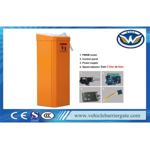 CE Approved Car Park Barriers Toll Gate Automatic With Solar Power Supply