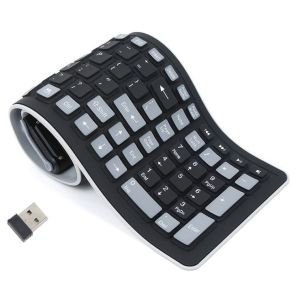 SGS Waterproof Foldable Laptop Silicone Keyboard 30 Shore A
