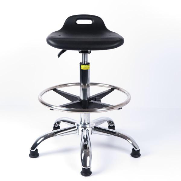 Hydraulic Height Adjustable Swivel ESD Cleanroom Chairs With Anti-static