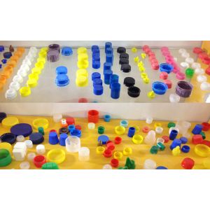 China Pressure Port PE Plastic Water Bottle Caps With Child-Proof Function on sale