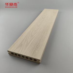 Factory Direct Sale Wpc Decking Tiles Cedar Color Design Wpc Waterproof Durable