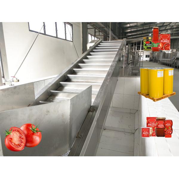 High Temperature Resistance Tomato Processing Line with Customized Capacity and