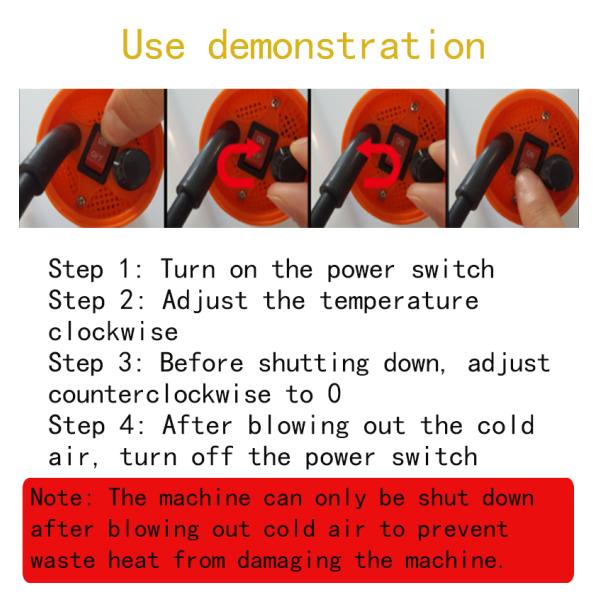 300w Multi Function Electrical Heat Tool For Diy Us Eu Uk Plug Adjustable Temperature