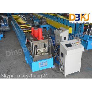 15 M / Min Automatic Rain Gutter Roll Forming Machine With Plc Control System